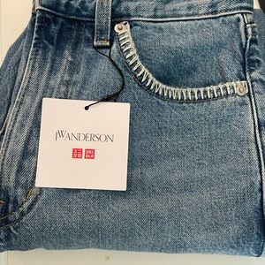 Uniqlo and JW Anderson jeans in size 23 inch.